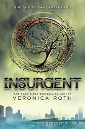 Insurgent, the second book in the Divergent trilogy, Veronica Roth.
