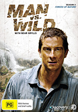 Man vs. Wild Season 3 Wilderness Survival DVD - Forces of Nature