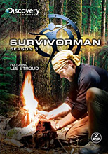 Survivorman Season 3 Wilderness Survival DVD - Featuring Les Stroud.