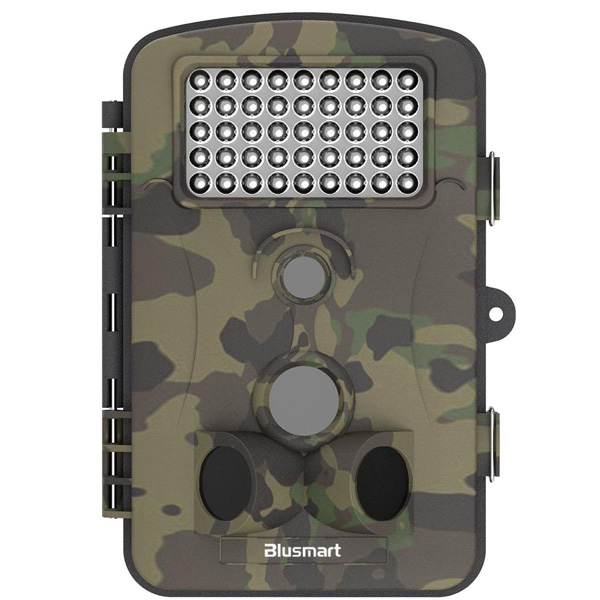 Blusmart Wildlife Camera (Trail/Hunting Camera), 12MP 1080P HD With Time Lapse and Infrared Night Vision, 2.4