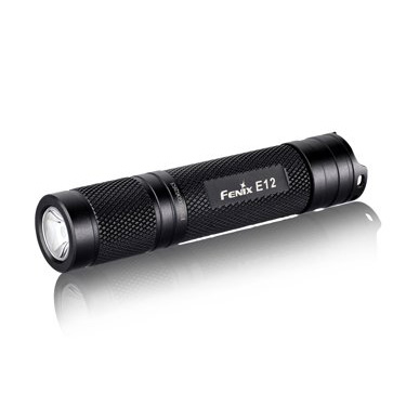 Fenix Flashlights E12 130-Lumen Flashlight, Black - The Most Essential Survival Gear / Equipment
