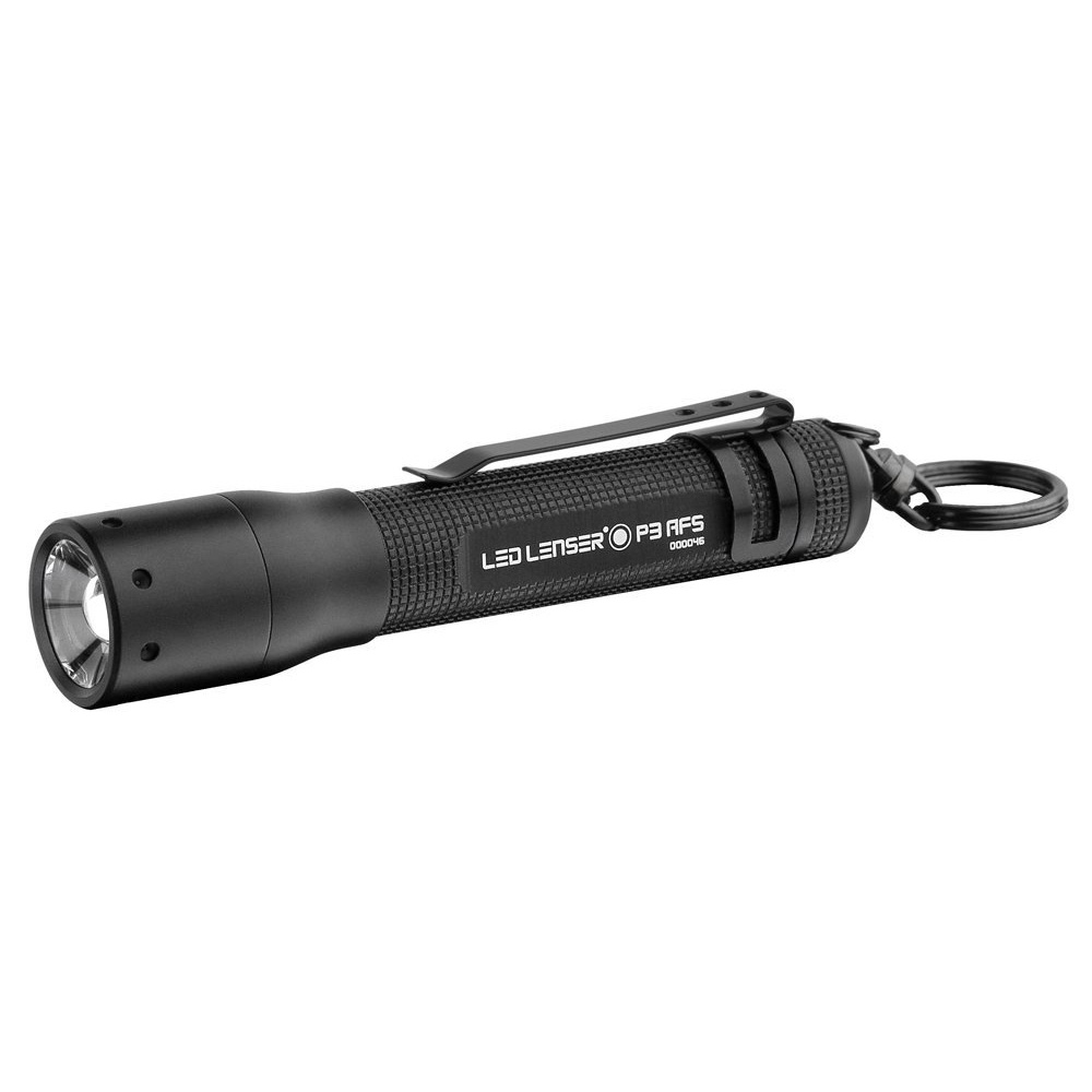 Led Lenser P3 AFS Keyring Handheld Torch - 25 Lumens - The Most Essential Survival Gear / Equipment