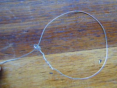 The Completed Wire Snare Loop